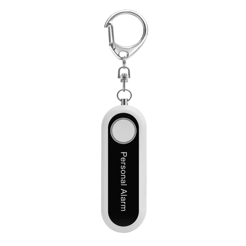 

Safe Personal Alarm 125dB Keychain Alarm with LED Light for Student Kid Women Elderly Outdoor Security
