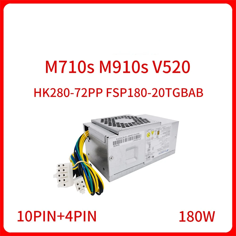 Новый оригинальный импульсный источник питания 180 Вт, HK280-72PP серверный блок питания 10pin 4pin для M710s M910s V520