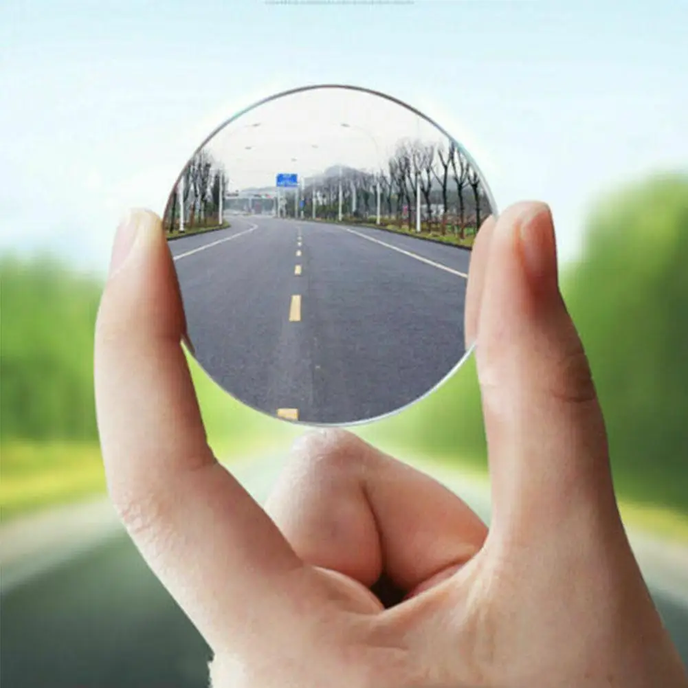 

Rearview Mirror HD Mirror Wide-angle Waterproof Convex Automatic Mirror Blind Cup Mirror With Spot Suction D2D6