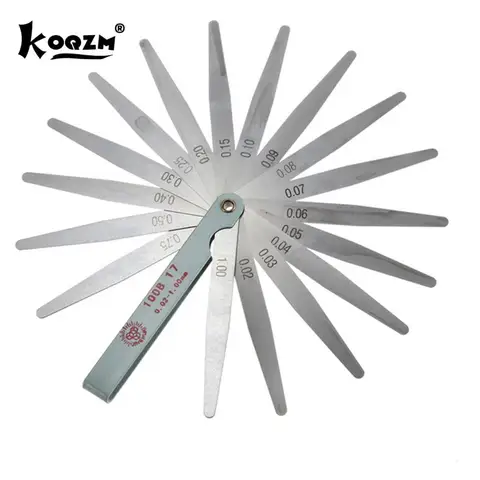 Набор щупов из нержавеющей стали 16 лезвий