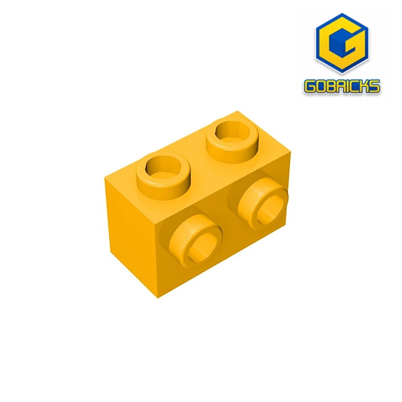 

Gobricks GDS-634 BRICK 1X2 W. 2 KNOBS compatible with lego 11211 children's DIY Educational Building Blocks Technical