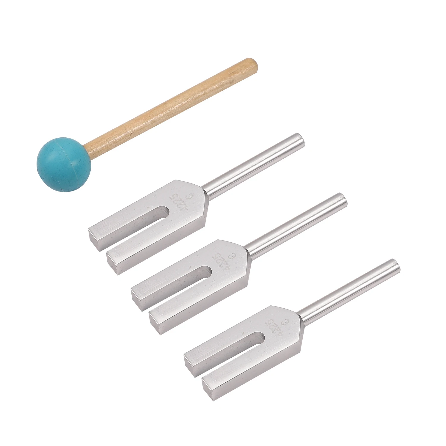 

Вилка из алюминиевого сплава с кристаллами Angel, 4096 Гц/4160 Гц/4225 Гц, 4 шт./комплект