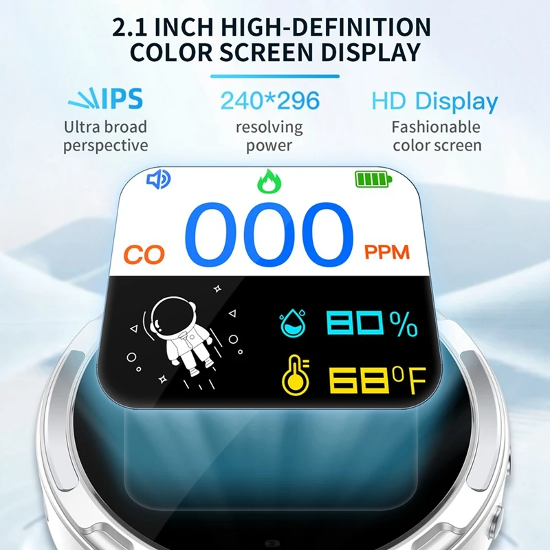 Портативный детектор монооксида углерода бытовой прибор для контроля качества