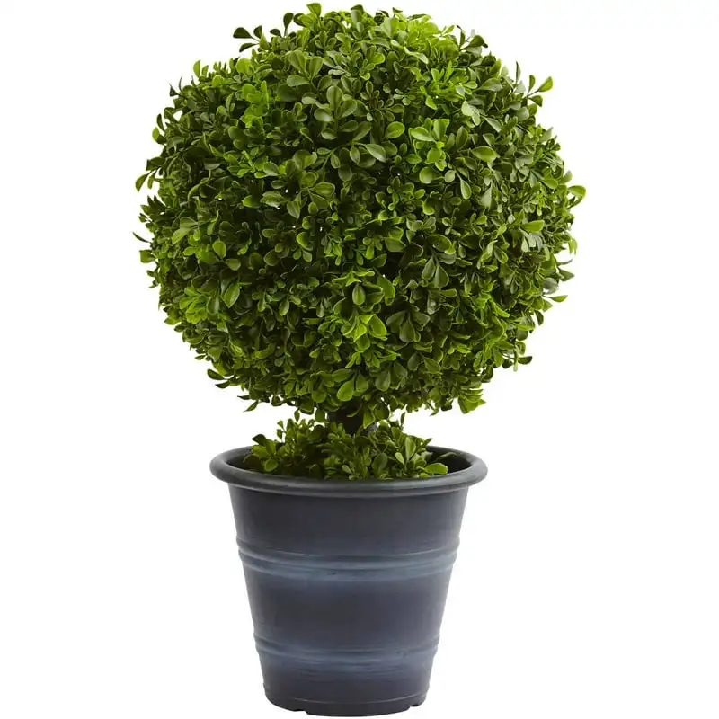 

Boxwood Topiary, Artificial Plant, Green
