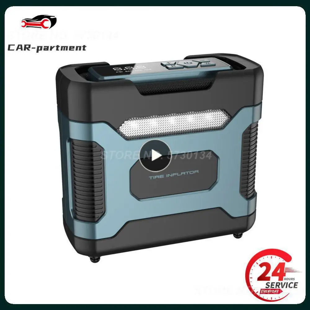 

Универсальный аварийный цифровой шиномонтажный двухцилиндровый Электрический насос 12 В Портативный Умный Цифровой дисплей воздушный насос автомобильные аксессуары мини