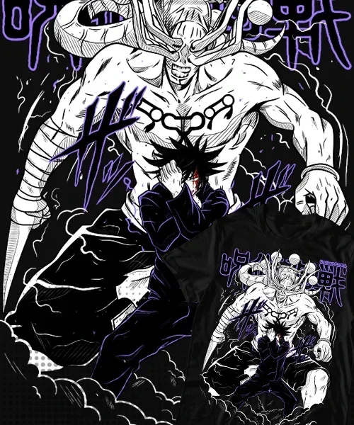 Унисекс джутсу Kaisen Megumi Fushiguro Shikigamis Magora