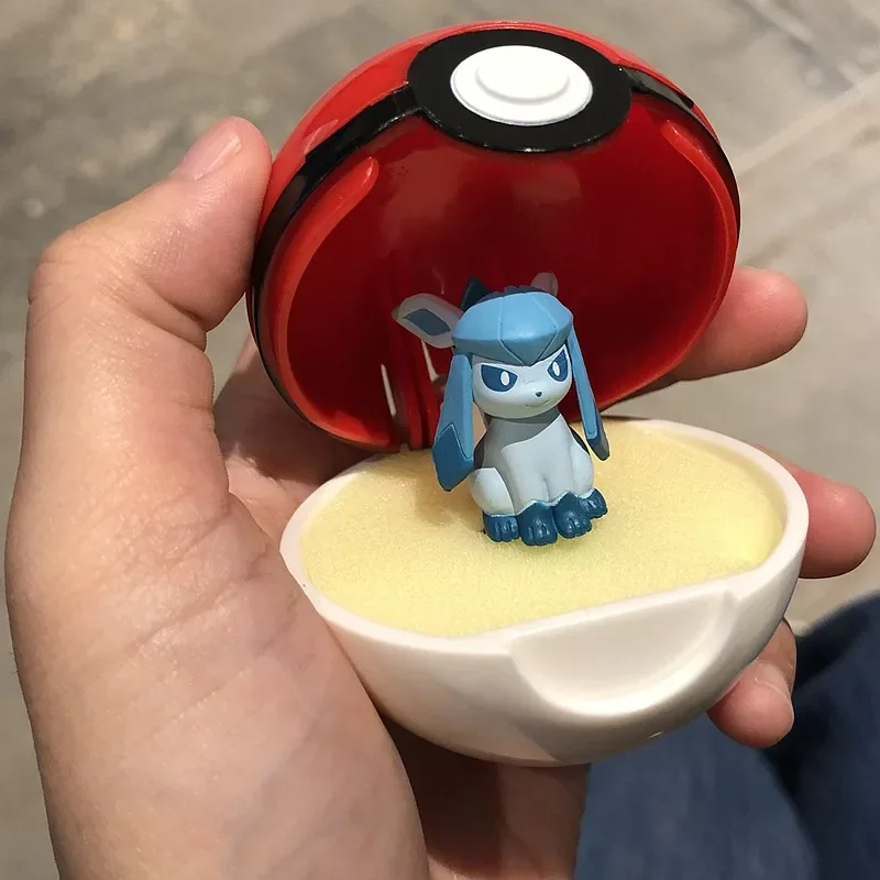 Японская Подлинная масштабная модель Gacha Покемон фея шар трехмерное кольцо