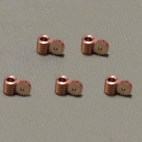 5set micro mini turbine worm gear reduction ratio 201 brass pinion modulus 0 2 static change gears fr rc model diy transmission