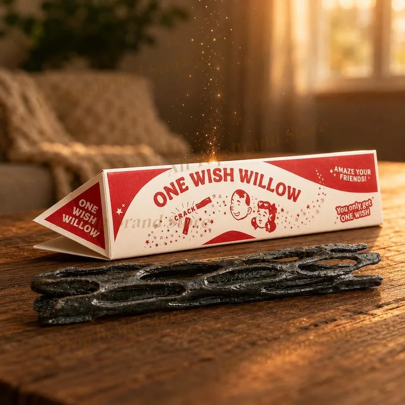Фото Новая трость-изолятор для желаний One Wish с коробкой, 3D-печатный инструмент для загадывания желаний, разламывающийся талисман удачи для духовного исцеления №1