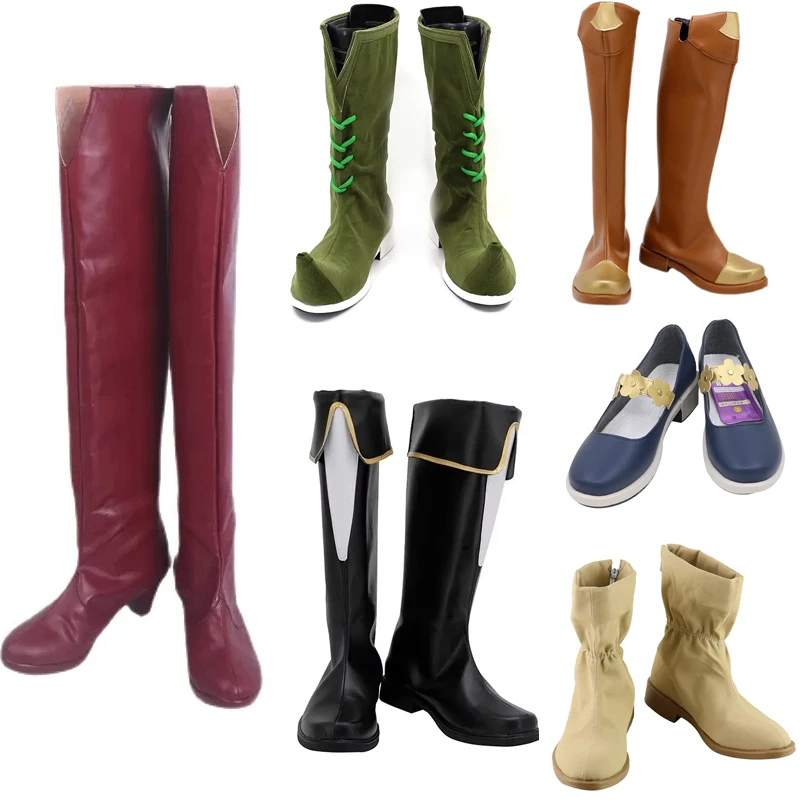 Сапоги аниме Vanessa Enoteea Yuno Asta обувь для косплея Yami Sukehiro Finral Roulacase все роли