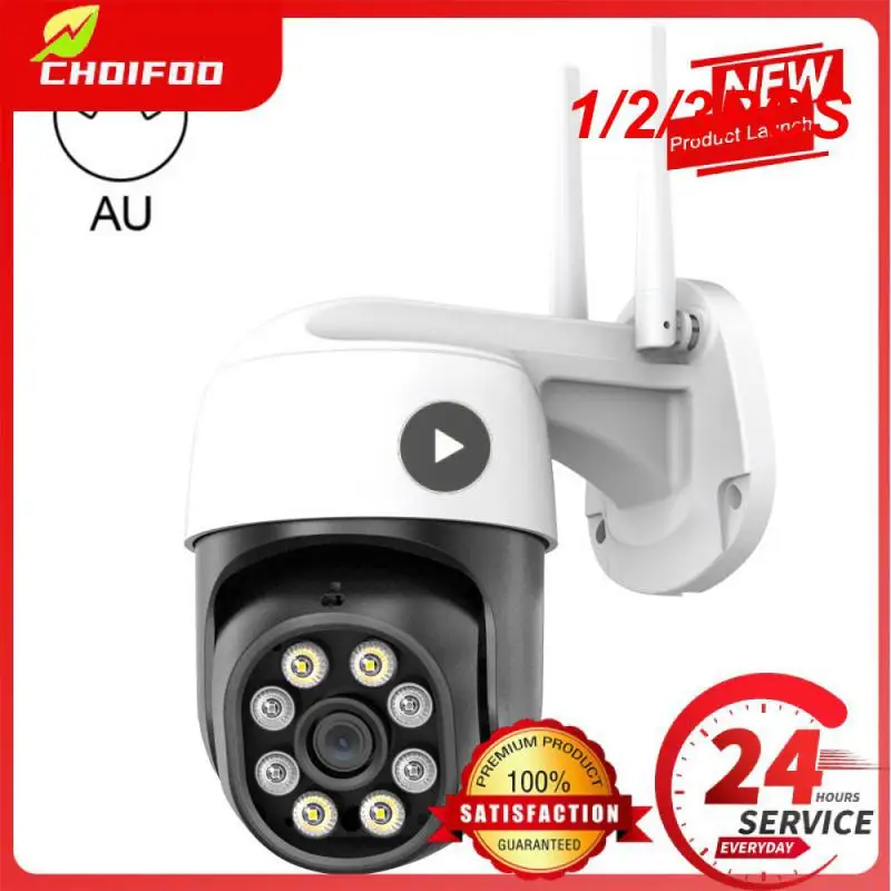 

1/2/3PCS 5X Zoom Mini IP Camera WiFi 3MP Tuya Smart Ai Auto Tracking Home Security Camera Outdoor Color IR Night Vision CCTV