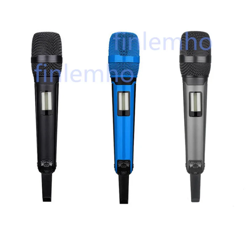 1PC UHF Wireless Microphone SKM9000 Mesh Ball Head Tube Body Accessories 6 Colors For Option Without Cartridge Or Battery