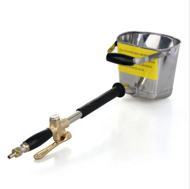 

Upgrade Stucco Sprayer Hopper Gun Pneumatic Stucco Mortar Spraying Gun