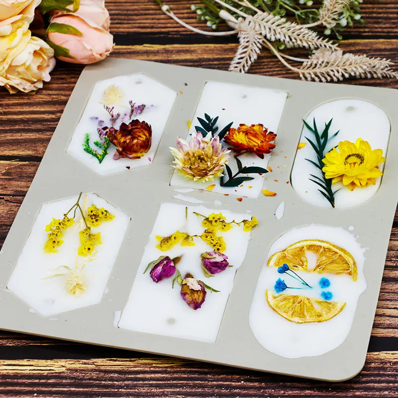 Натуральные сушеные цветы для эпоксидной смолы 1 коробка |