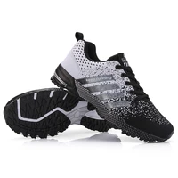 mens big size outdoor lightweight breathable walking running shoe for women comfortable professional marathon training shoes