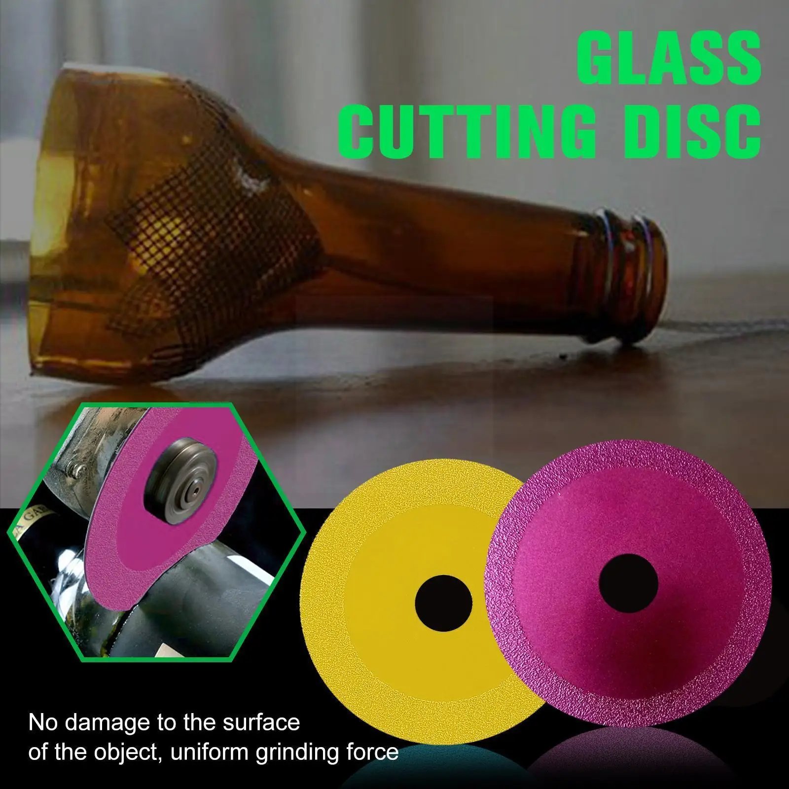 

Glass Cutting Disc Marble Saw Blade Ceramic Ordinary Tile Glass Sharp Grinding Brazing Blade Polishing Jade Cutting Disc F6R0