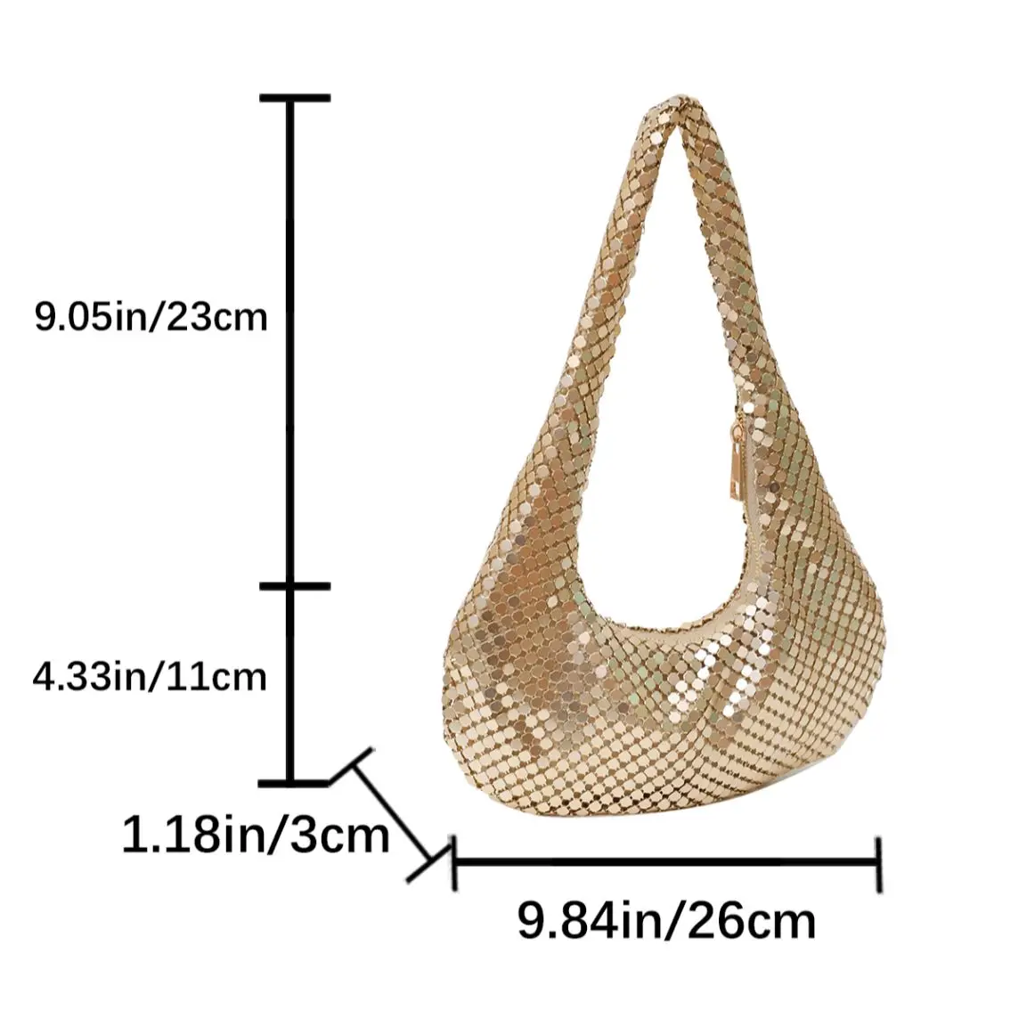 Винтажные вечерние сумки-Хобо на плечо для женщин сумки и кошельки 2023 новая