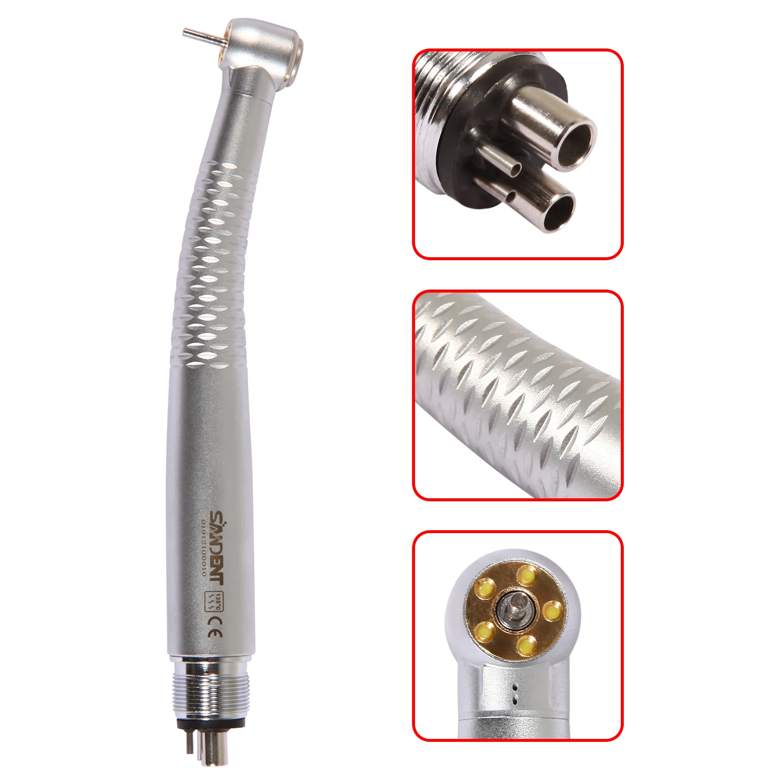 KAVO Style Dental 4/2 Отверстия 5 светодиодных фонарей Высокоскоростные наконечники