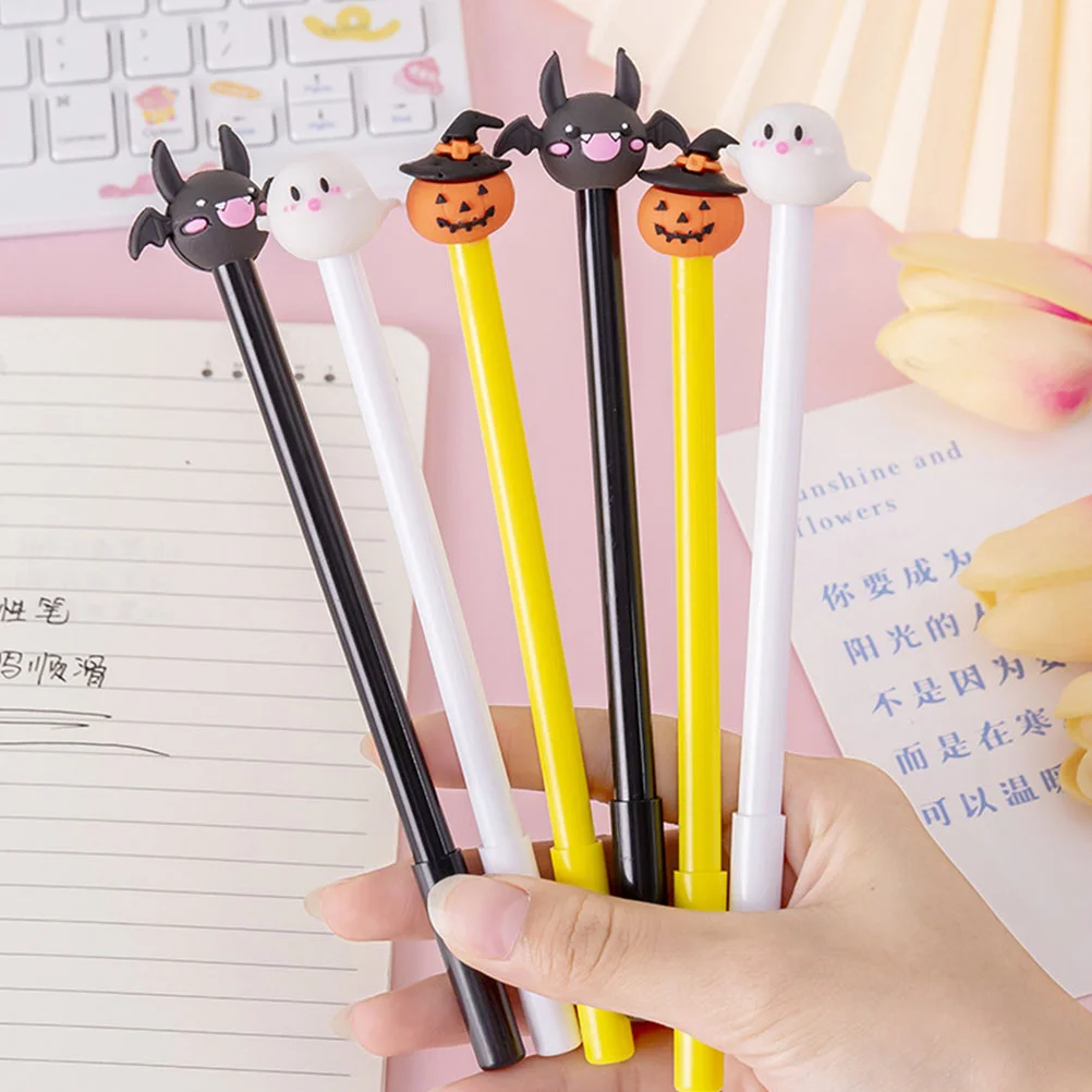 

18pcs Lovely Writing Pens Adorable Writing Pens Cartoon Pumpkin Pens Cartoon Halloween Party Gifts Decorative Lovely Writing