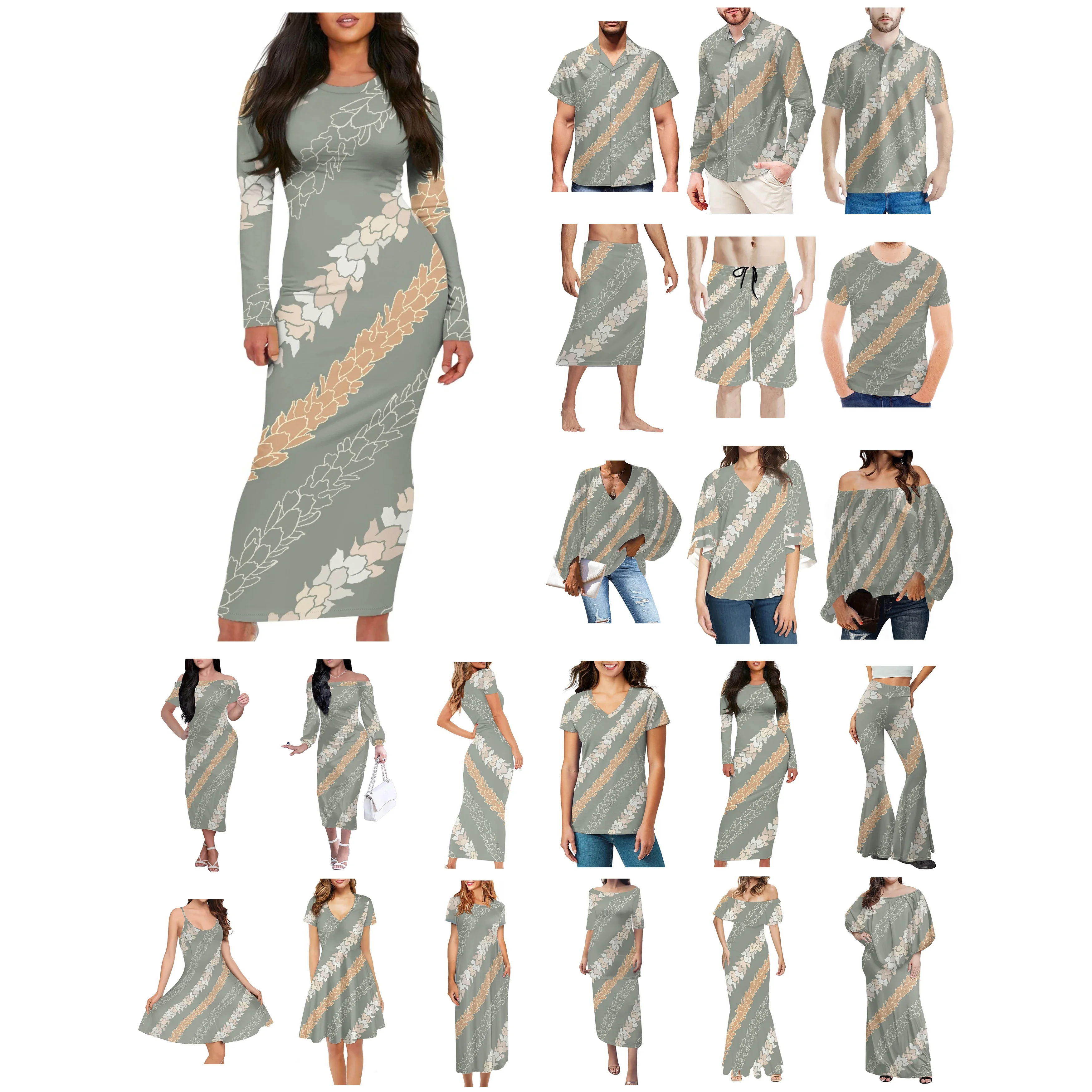 Одежда для мужчин и женщин этнический принт с татуировками полинезийская туга