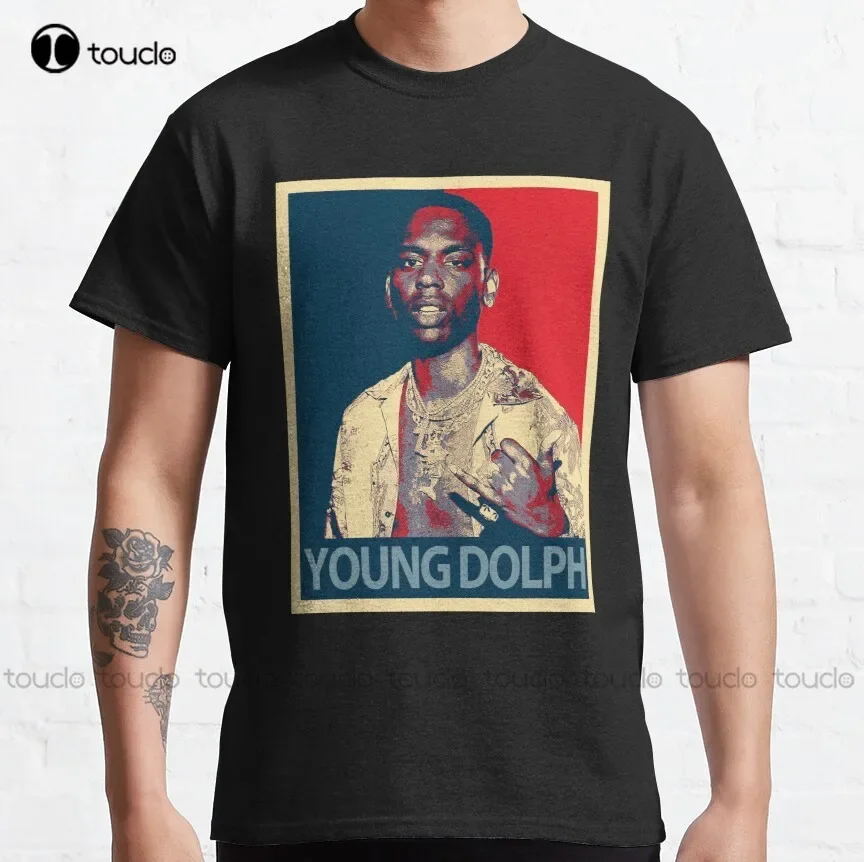 Классическая футболка Rip Young Dolph мужские футболки на заказ для взрослых и