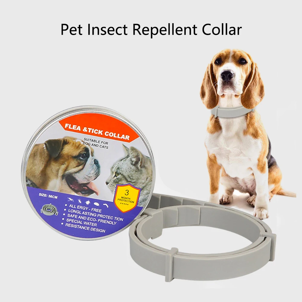 

Pet Flea Collar Adjustable Dogs/Cats Collar Flea/Tick Prevention Pet Collar Up To 90 Days Flea Prevention Collar Dog Accessories