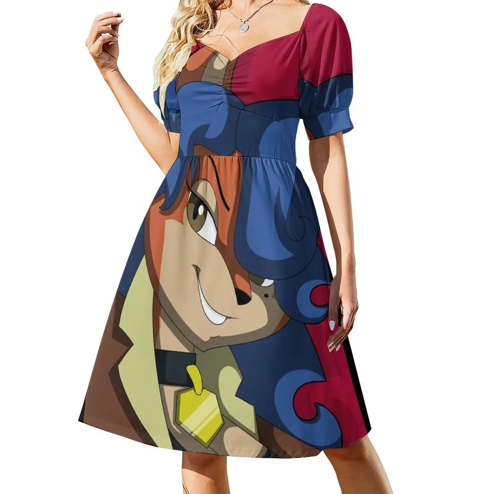 Женское платье Carmelita Fox из полиэстера