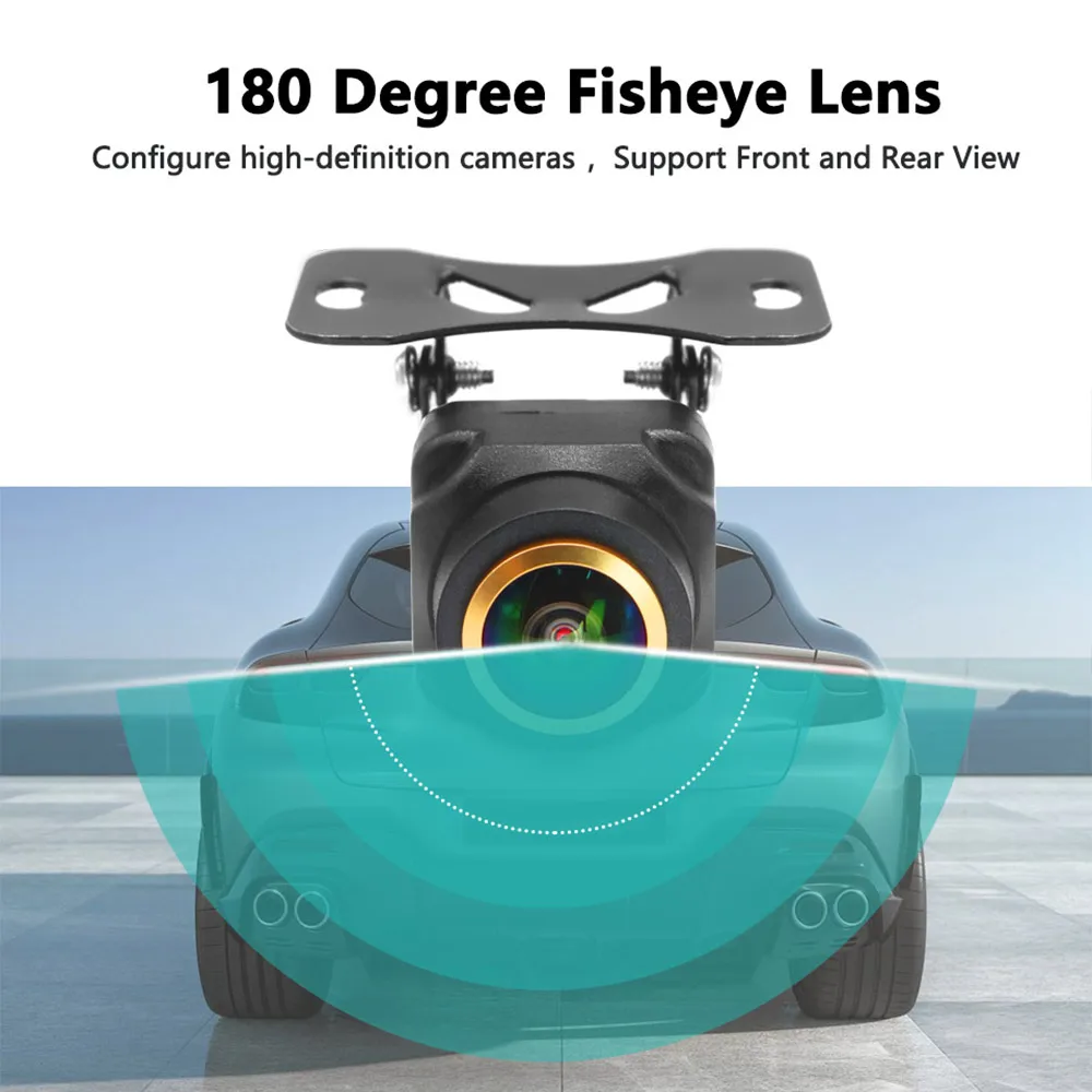 Камера заднего вида AHD 1920x1080P 180 градусов ночное видение