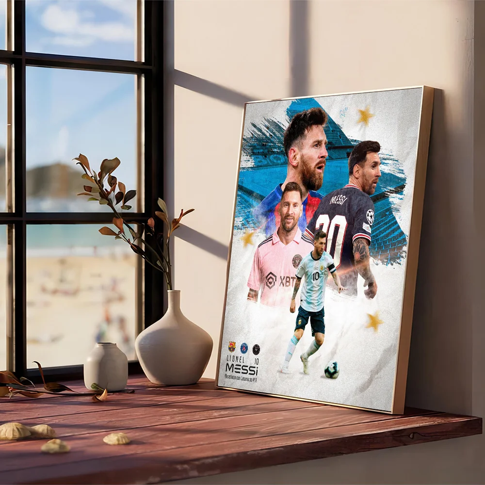 Самоклеящиеся наклейки с изображением футбольной звезды М-Месси