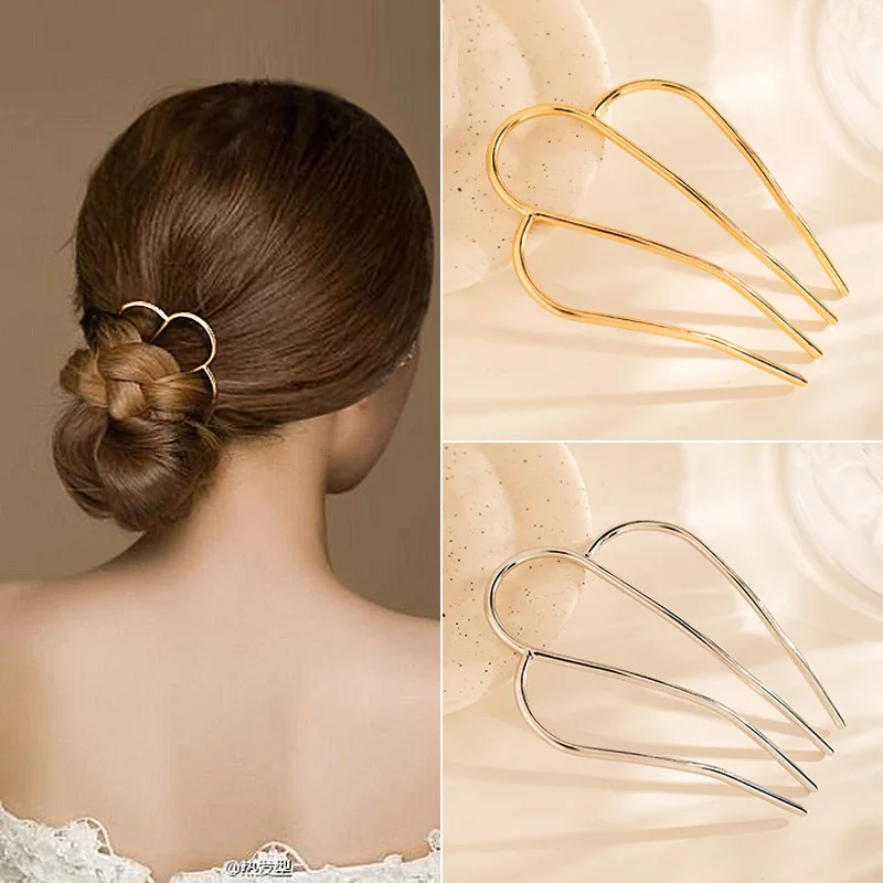 

Новые зажимы для волос в форме подковы, простые металлические заколки-невидимки, заколки для невесты, инструменты для прически, аксессуары ...