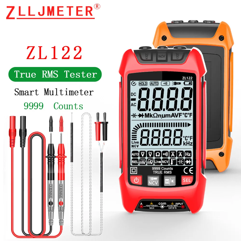 

Digital high-precision intelligent anti burning multimeter, fully automatic meter maintenance, dedicated to electricians