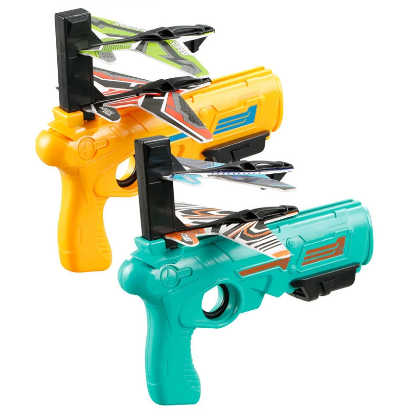 

Игровой пусковой механизм для спорта на открытом воздухе, детский самолет, пусковой механизм, игрушечный самолет, игрушки для родителей и д...