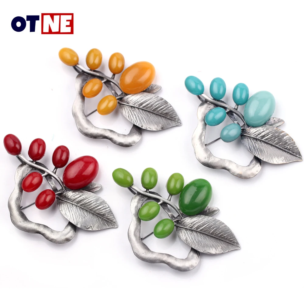 

Fashionable Flowers Badge Enamel Pins Vintage Retro Broches for Women Dress Brooches for Women Badge