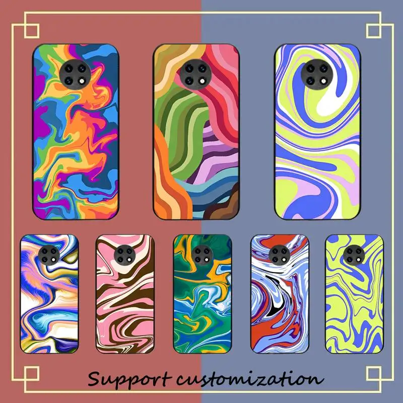 

LVTLV Liquid Swirl Abstract Pattern Phone Case For Redmi Note 4 X 5 A 6 7 8 Pro T 9 Pro 9S 10 Pro 11 Pro 11S 11Epro PocoM3pro