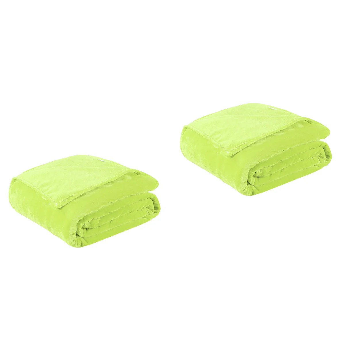 

2 pcs Flannel Blacnket Gorgeous Flannel Fleece Blanket Flannel Bedding for Office Home Hotel Bedroom Shop