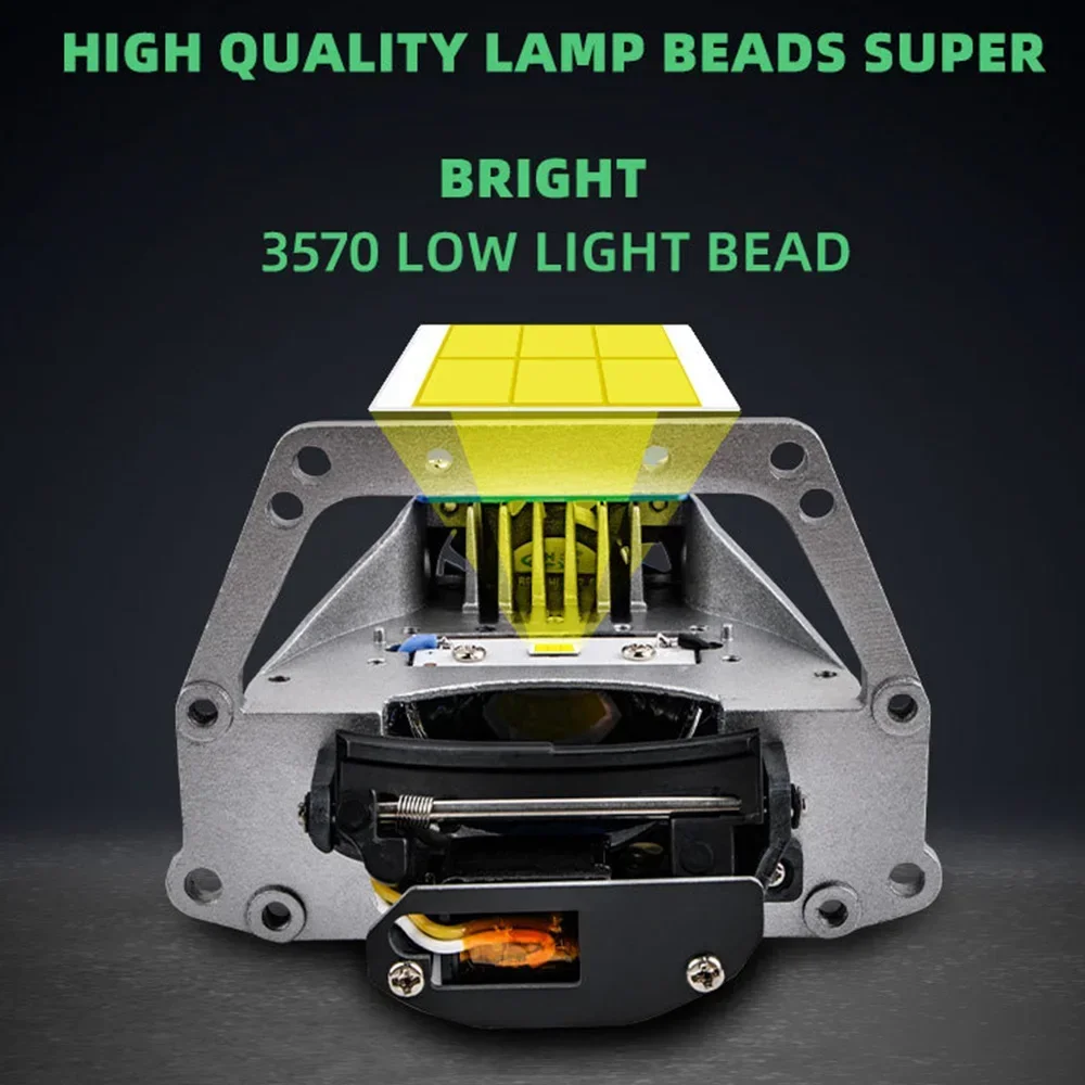 Обновите освещение вашего автомобиля с лучом ближнего и дальнего света H4 чипы 3570