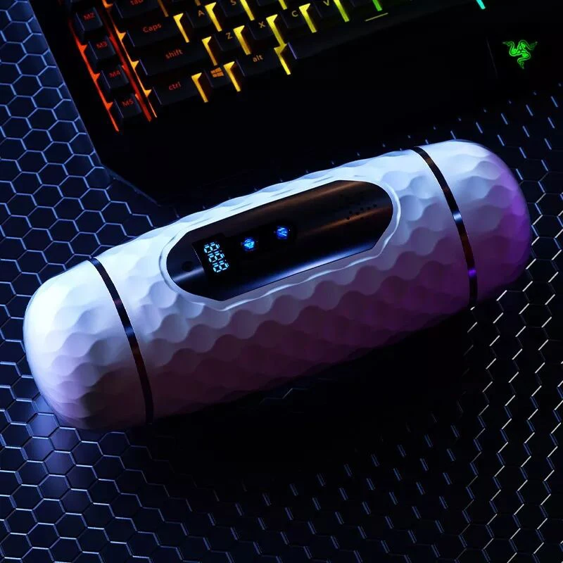 Автоматическая чашка для мужской мастурбации с двумя головками Вагина рот пенис