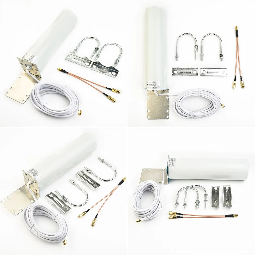 Полезная антенна Ts9 4G Miner наружная всенаправленная SMA-папа 10-12 дБи 698–2700 МГц 915 для