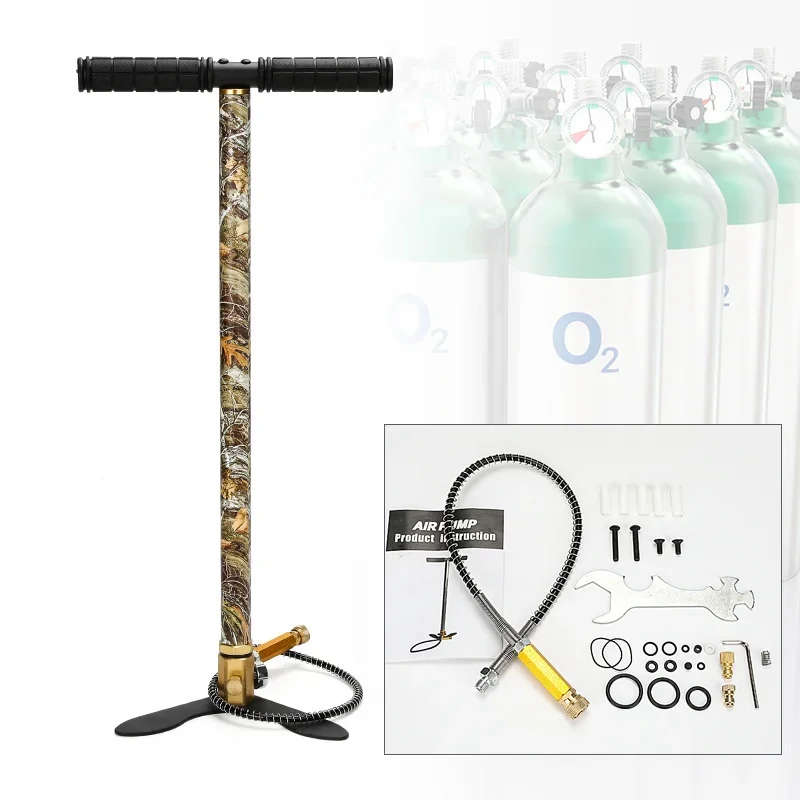 3-ступенчатый ручной насос PCP для пневматических винтовок Pcp 300 бар 30 мпа 4500