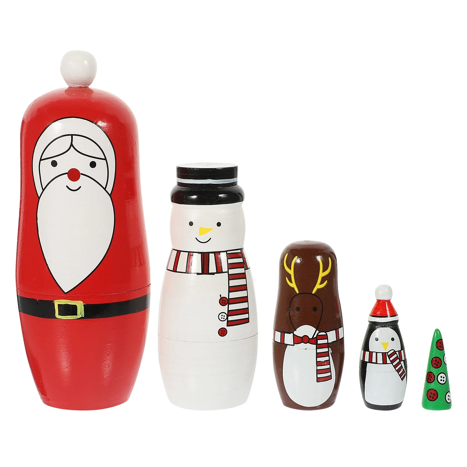 

5/6 шт., деревянные детские игрушки-гнезда