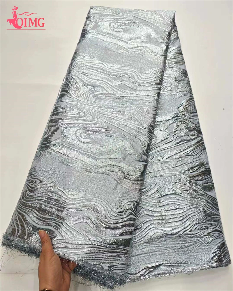 OIMG новинка 2024 года яркая кружевная ткань французская жаккардовая