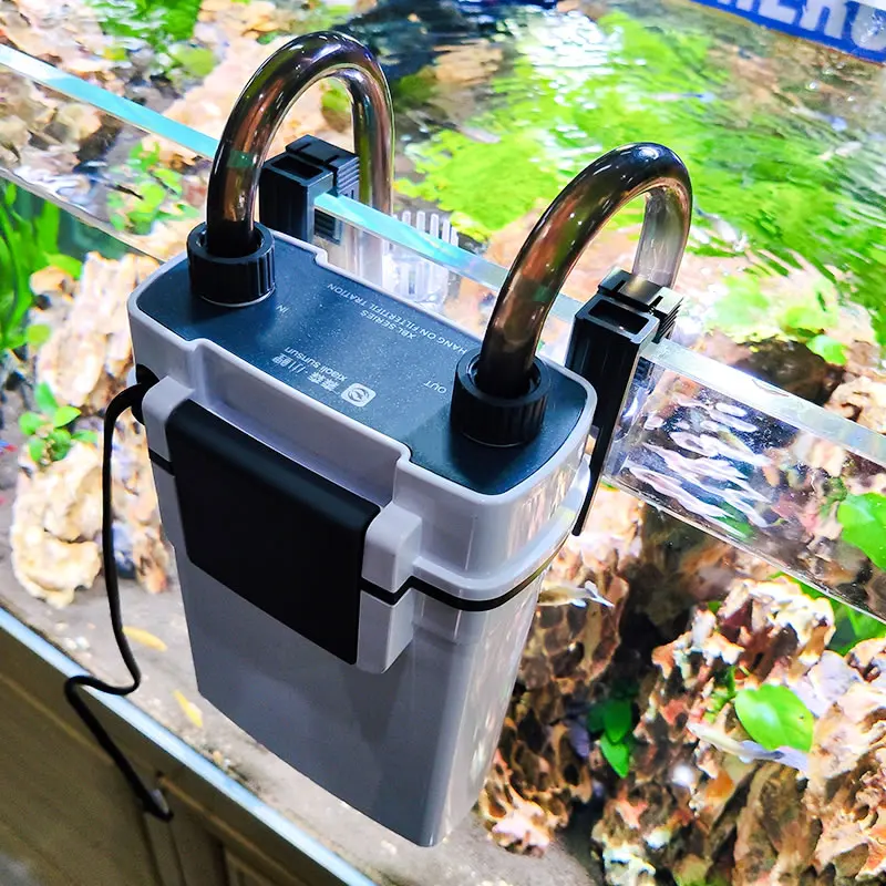 Marine Aquarium Supplies Electric Fish Tank Accessories Cleaning Mini Water Pump Peceras Y Acuarios Aquarium Filter KC0217