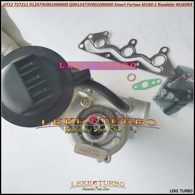 Турбо GT12 727211 -0001 012473 В 001000000 Q 0012473 Для Smart Fortwo M160-1 Roadster MC01 M160R3