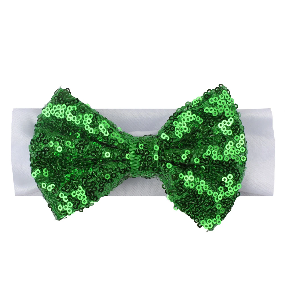 Милые детские блестящие рождественские праздничные ободки популярные Веселые