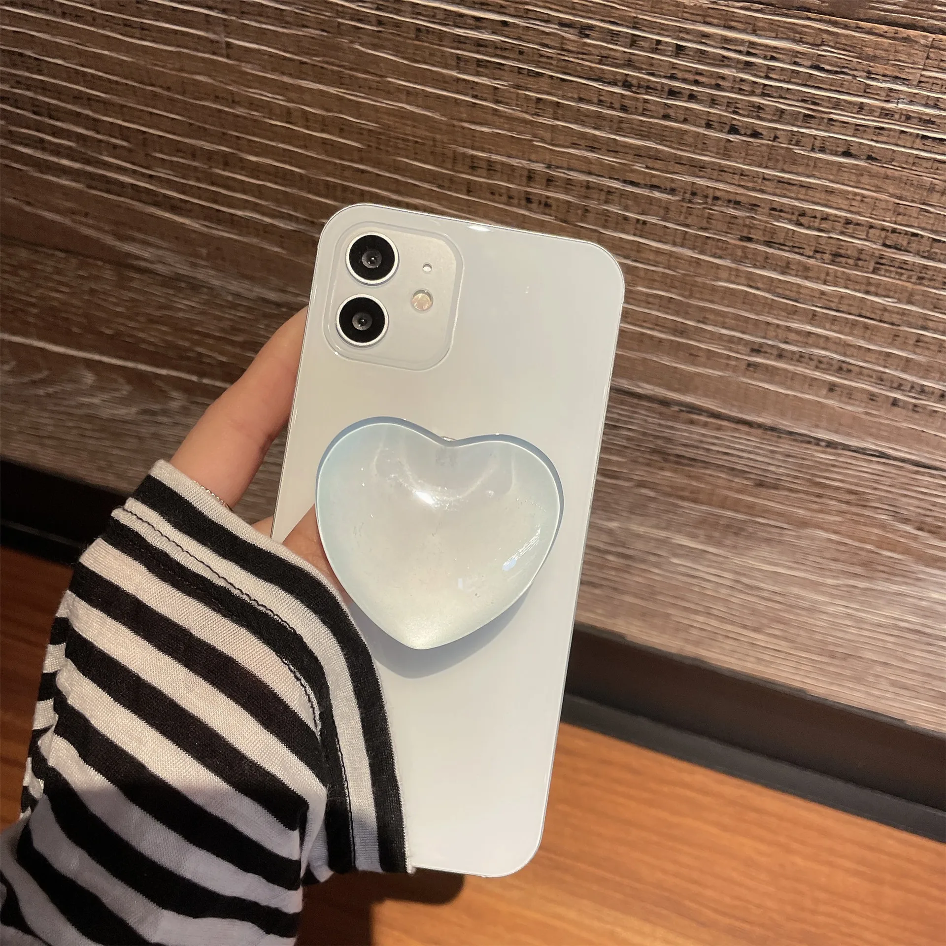 phone holder popular socket griptok finger grip bracket stand love heart ins style cute poping pink white cellphone accessory free global shipping