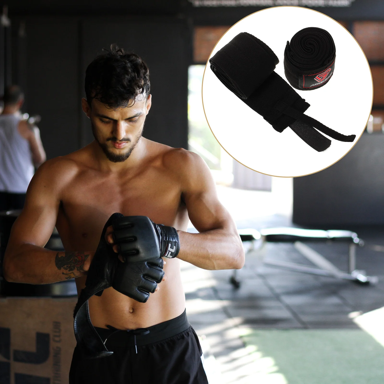

of Boxing Hand Wrap Hand Protective Strap Boxing Punching Training Protection Bandage