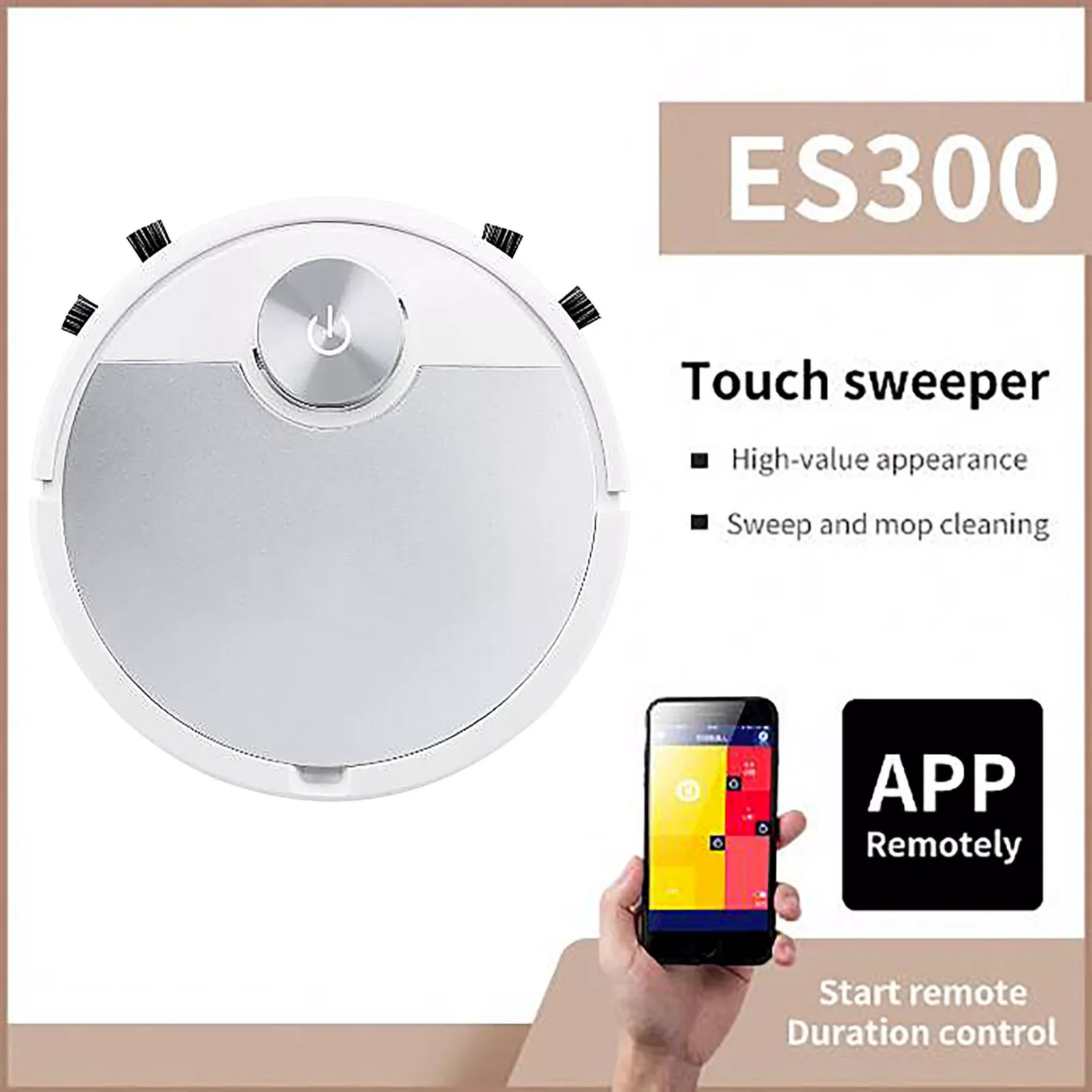 

NEW2023 App Remote Control Robot Vacuum Cleaner Touch Auto Sweeping Suction 3-in-1 Hair Home Dry Wet Mopping Auto Cleaning Robot