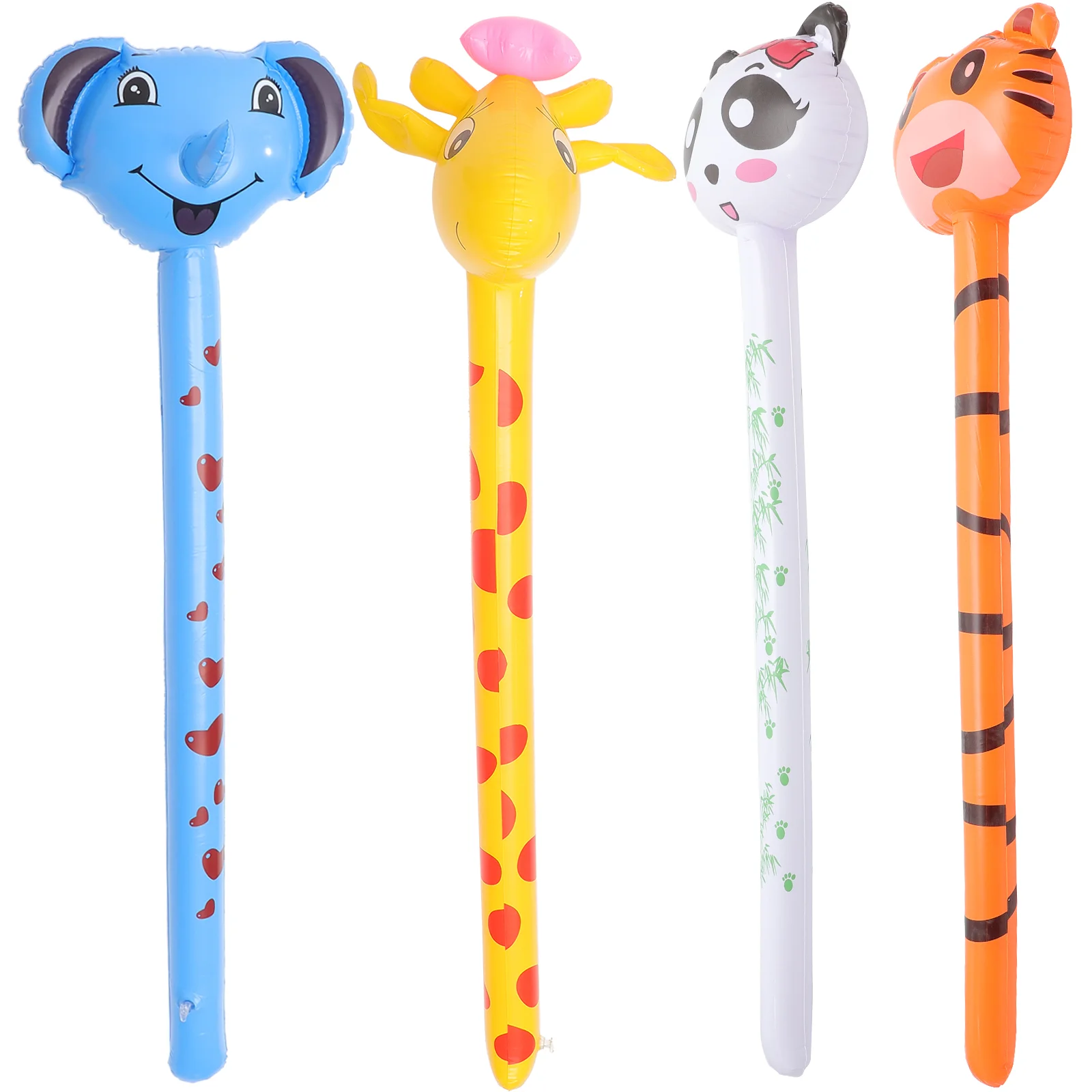 

Inflatable Stick Toys Animal Sticks Animals Party Blow Bamballoon Jungle Balloons Head Thunder Horse Inflatables