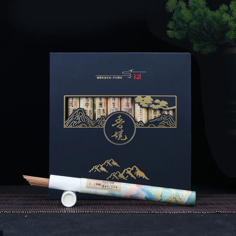 20 г сандалии agarwood подарочный набор с 10 вкусами акронихия педункулата хайнаньское