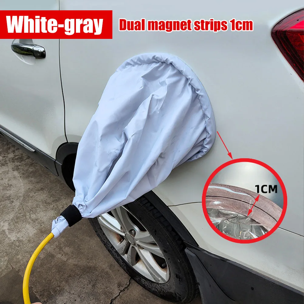 

for Tesla Model 3 Y Car Charger Rain Cover Magnetic Oxford cloth Sunscreen for Electric Car Charging Port Interface Adapter Plug